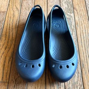 Crocs slip on flats size 8